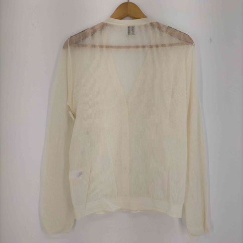 ロクビューティーアンドユースユナイテッドアローズ 6 BEAUTY & YOUTH UNITED ARROWS SUKE STRIPE V NECK CARDIGAN レディース FREE