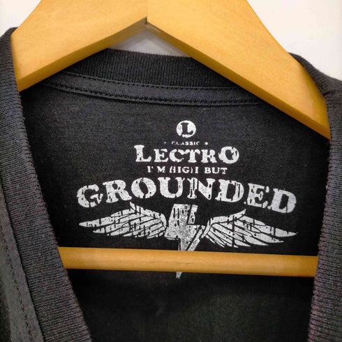 レクトログラウンデッド LECTRO GROUNDED METALICA プリント ノースリーブカットソー メンズ