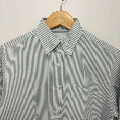 ユナイテッドアローズグリーンレーベルリラクシング UNITED ARROWS green label relaxing ボタンダウンストライプシャツ メンズ JPN:XS