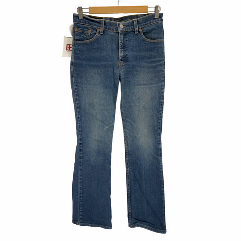 リーバイス Levis 90s USA製 ボタン裏554 ジップアップ 517 ブーツカットデニム メンズ