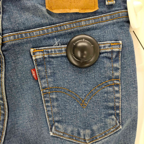 リーバイス Levis 90s USA製 ボタン裏554 ジップアップ 517 ブーツカットデニム メンズ