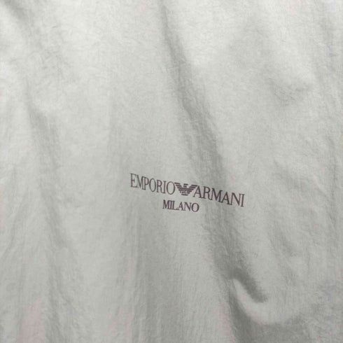 エンポリオアルマーニ EMPORIO ARMANI パッカブル リバーシブル ダブルジップ ナイロンジャケット メンズ EUR:46
