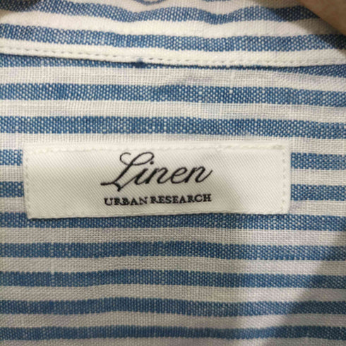 アーバンリサーチ URBAN RESEARCH EUROPEAN LINEN SHIRTS メンズ JPN:S