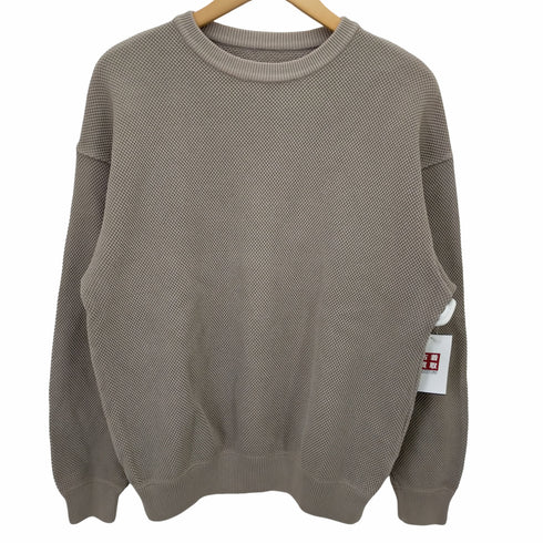 クレプスキュール crepuscule moss stitch L/S sweat メンズ JPN:1