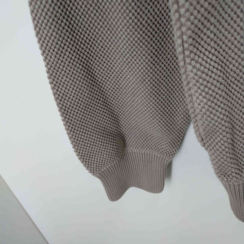 クレプスキュール crepuscule moss stitch L/S sweat メンズ JPN:1