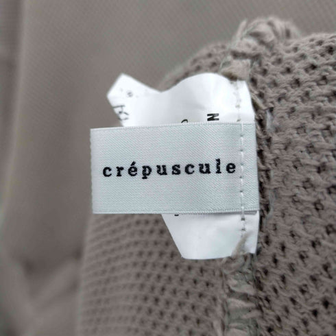 クレプスキュール crepuscule moss stitch L/S sweat メンズ JPN:1