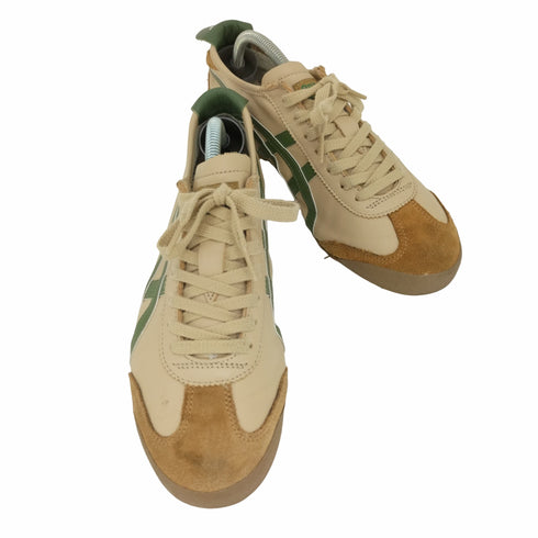 オニツカタイガー ONITSUKA TIGER MEXICO 66 BEIGE GRASS GREEN メキシコ66 メンズ JPN:26