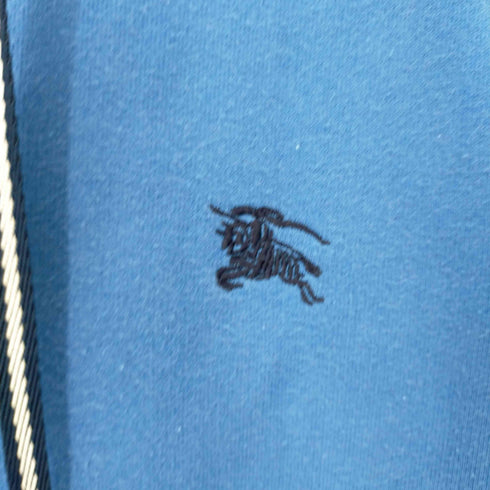 バーバリーブラックレーベル BURBERRY BLACK LABEL ジップアップパーカー ホース刺繍 レディース JPN:2