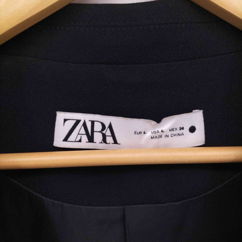 ザラ ZARA サイドスリット テーラー 襟 ジレ ベスト レディース JPN:L