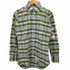 トムブラウン THOM BROWNE CLASSIC SHIRT IN LODEN FRENCH BLUE CHECK OXFORD ボタンダウンシャツ メンズ JPN:0