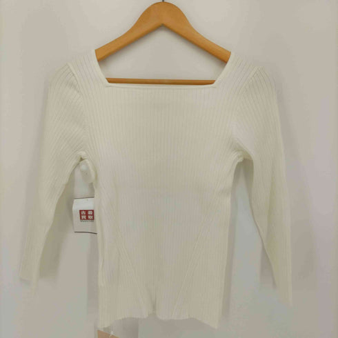 アプワイザーリッシェ Apuweiser riche 22AW スクエア ネック ニット レディース JPN:2