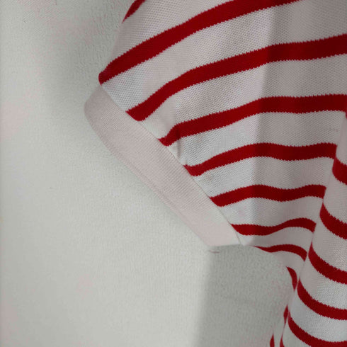 トミーヒルフィガー TOMMY HILFIGER ボーダーポロシャツワンピース レディース JPN:M