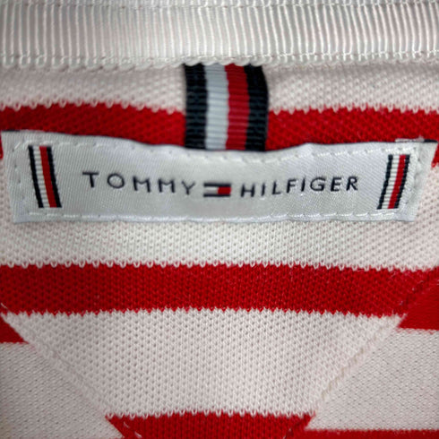 トミーヒルフィガー TOMMY HILFIGER ボーダーポロシャツワンピース レディース JPN:M
