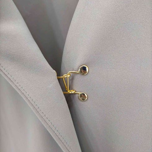 ソフィット Soffitto ノーカラー タックスリーブコート スプリングコート レディース