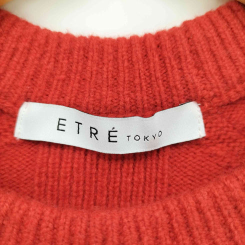 エトレトウキョウ ETRE TOKYO 20AW クルーネック Iライン ニット ワンピース レディース FREE