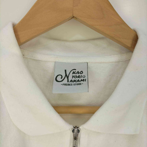 フリークスストア FREAKS STORE ×KAOYORINAKAMI Punch Boy Half Zip Polo Shirts パンチボーイ ハーフジップ ポロシャツ メンズ JPN:M