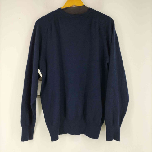 カシミア100% クルーネックニット メンズ import:L