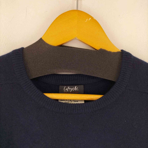 カシミア100% クルーネックニット メンズ import:L