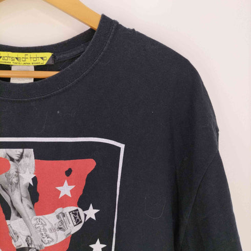 baskside of tokyo フロントプリント クルーネックTシャツ メンズ JPN:XL