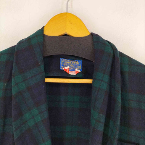 ペンドルトン PENDLETON 70S ブラックウォッチ1Bウールガウン メンズ import:M