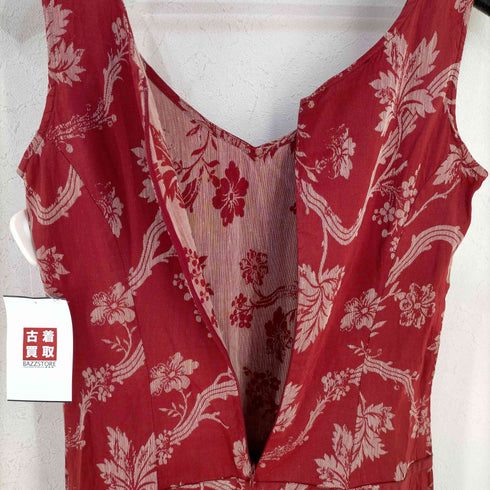 ドリスヴァンノッテン DRIES VAN NOTEN ライカ期 花柄 シルク混 ノースリーブ ドレス レディース JPN:36