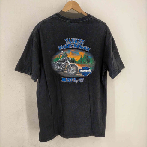 ハーレーダヴィットソン HARLEY DAVIDSON ©2015 バックプリント ポケットTシャツ メンズ import:L