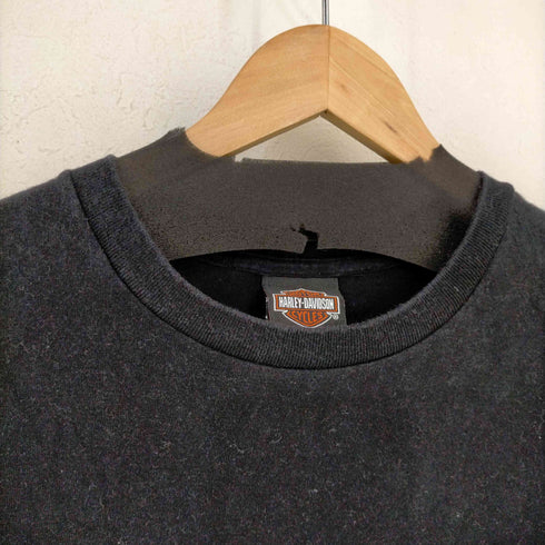 ハーレーダヴィットソン HARLEY DAVIDSON ©2015 バックプリント ポケットTシャツ メンズ import:L
