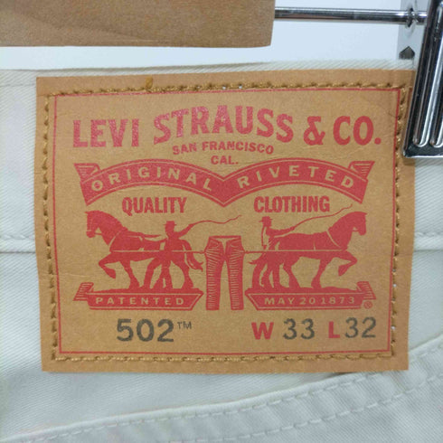 リーバイス Levis For over 140 years 502 ストレートパンツ メンズ W33 L32