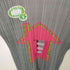 プリーツプリーズイッセイミヤケ PLEATS PLEASE ISSEY MIYAKE 2007 FRINGE GIMMIC HOUSE 家 立体 カットソー 半袖 ボーダー フリンジ レディース 3