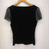 フォクシーニューヨーク FOXEY NEWYORK リボンデザイン ベロア S/S ブラウス レディース 40