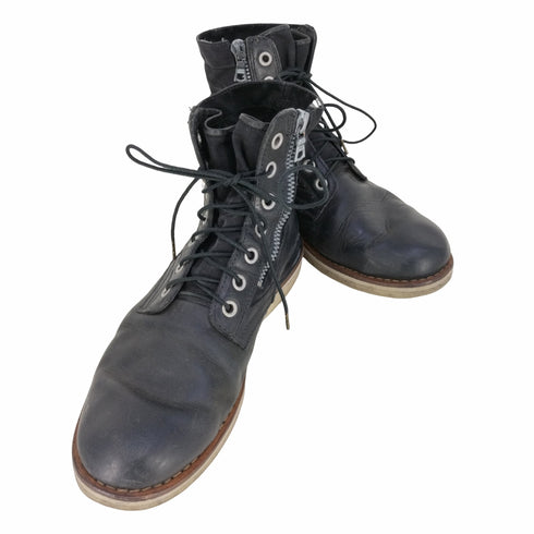 ビズビム VISVIM サイドジップ 7Hole 73-FOLK Boots 7ホールブーツ ワークブーツ メンズ UK:11
