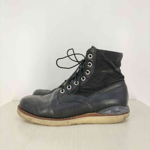 ビズビム VISVIM サイドジップ 7Hole 73-FOLK Boots 7ホールブーツ ワークブーツ メンズ UK:11