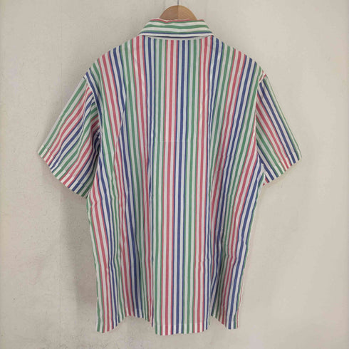 ポロバイラルフローレン Polo by RALPH LAUREN ポニー刺繍 S/S オープンカラー パジャマシャツ メンズ import:L