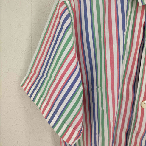 ポロバイラルフローレン Polo by RALPH LAUREN ポニー刺繍 S/S オープンカラー パジャマシャツ メンズ import:L