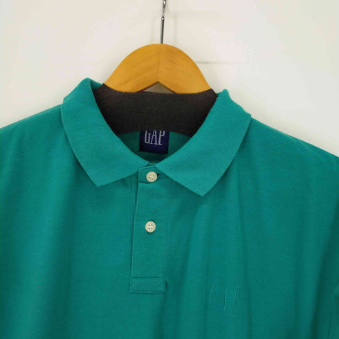 ギャップ Gap 90s OLD ロゴ刺繍ポロシャツ メンズ JPN:S