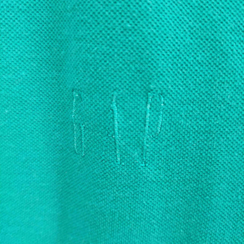 ギャップ Gap 90s OLD ロゴ刺繍ポロシャツ メンズ JPN:S