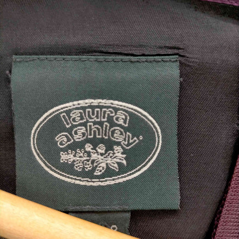 ローラアシュレイ LAURA ASHLEY スパンコール ノースリシアーワンピース レディース US:4