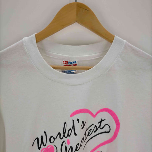 ヘインズ Hanes 90s シングルステッチ Grandmom 発砲プリントTシャツ メンズ JPN:XL