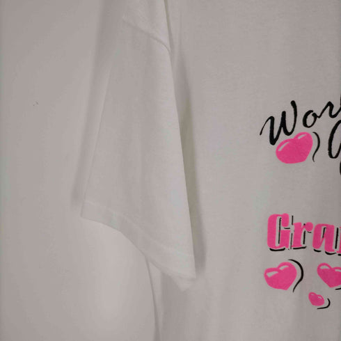 ヘインズ Hanes 90s シングルステッチ Grandmom 発砲プリントTシャツ メンズ JPN:XL