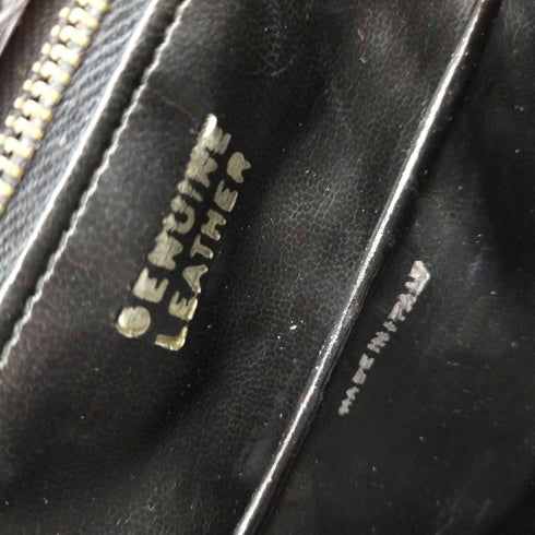 MADE IN ITALY 本革ハンドバッグ ターンロック レディース