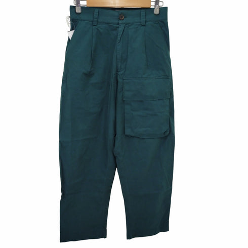 スタジオニコルソン STUDIO NICHOLSON ROSARIO WAKAME POWDER COTTON VELCRO PATCH POCKET PANTS ロングパンツ メンズ JPN:S