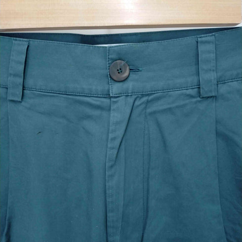 スタジオニコルソン STUDIO NICHOLSON ROSARIO WAKAME POWDER COTTON VELCRO PATCH POCKET PANTS ロングパンツ メンズ JPN:S