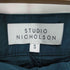 スタジオニコルソン STUDIO NICHOLSON ROSARIO WAKAME POWDER COTTON VELCRO PATCH POCKET PANTS ロングパンツ メンズ JPN:S