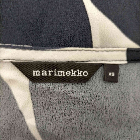 マリメッコ marimekko ウニッコ レーヨンブラウス レディース XS