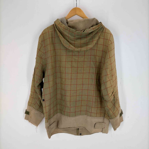 ネペンテス NEPENTHES ブロックチェック ジップアップフーディー メンズ JPN:S