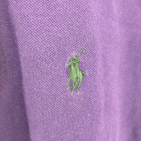 ポロバイラルフローレン Polo by RALPH LAUREN ポニー刺繍 鹿の子 ポロシャツ メンズ import:S