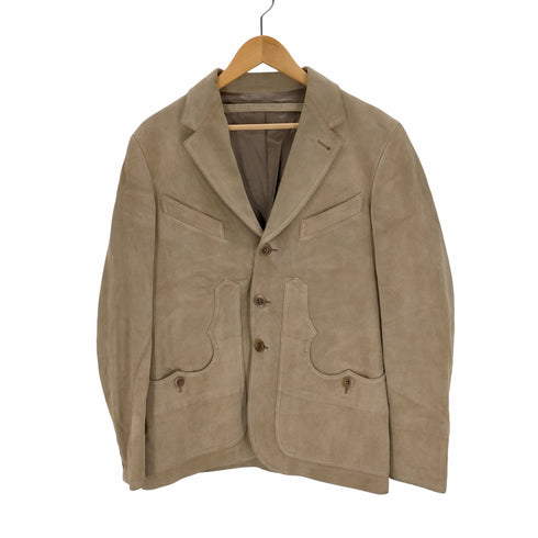 ポールスミス Paul Smith カウレザー シングルテーラードジャケット メンズ JPN:M