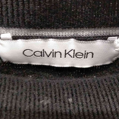 カルバンクライン CALVIN KLEIN ckロゴ刺繍タートルネックニット レディース JPN:XS