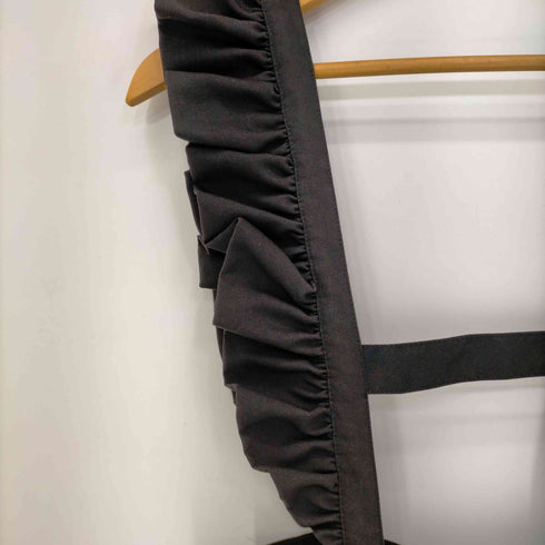 エミリアウィズ EMIRIA WIZ フリルデザイ サロペット パンツ ワイド タック レディース JPN:M