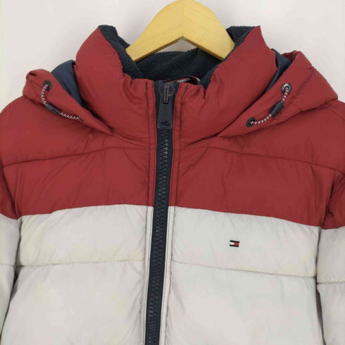 トミーヒルフィガー TOMMY HILFIGER NYLON Performance HOODY Puffer Jacket ナイロンパフォーマンスフーディパファー 中綿ジャケット メンズ import:M